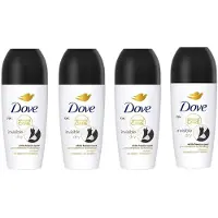 Dove - Deodorant - Roller - Invisible Dry - 50ml x 4