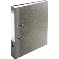 Exacompta 20x Ordner met hefboom Prem'Touch - rug 50mm - A4 - Grijs-Grijze rug - 53509E