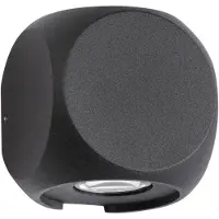 Nova Luce Unieke wandlamp Zari 2-lichts antraciet