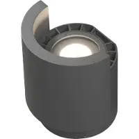 Faro LED buitenspot Noboru, zwart, Aluminium, Modern, LED buitenlamp