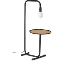 Faro 1046, zwart, aluminium, IP20, klasse II, E27, 1 lamp