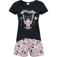 Hello Kitty - Anime Pyjama - and Friends - Kuromi - Crystal Ball - S tot 3XL - voor Vrouwen - meerkleurig | Maat M