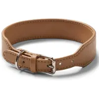 BOSS Halsband voor honden van gerecycled leer Maat S