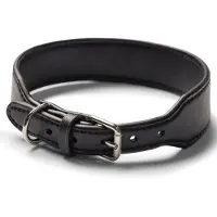 BOSS Halsband voor honden van gerecycled leer Maat L