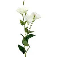 Viana Lysianthus kunstbloem wit L87,5cm