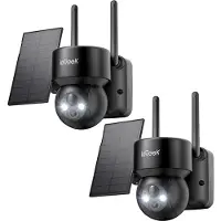 IeGeek Superior Beveiligingscamera Buiten – 2K HD 3MP - Buiten Camera Met Nachtzicht – Buitencamera - Bewakingscamera voor Buiten - Met WiFi en APP - 2 Stuks