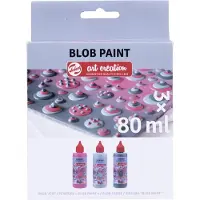 Talens art creation blobverf roze, 3dlg.