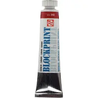 Talens blockprint tube 20ml karmijn 318