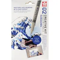 Sakura creative kit Grote golf van Kanagawa