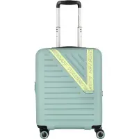 American Tourister Trolley geel / mintgroen