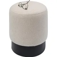Kare design Kruk Cherry creme zwart