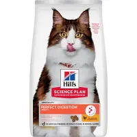 Hill's Pet Nutrition Science Plan Perfect Digestion - Adult 1+ - Kip & Bruine Rijst