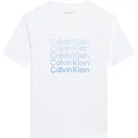Calvin Klein Jeans Shirt azuur / wit