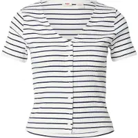 Levi's Shirt 'MUSE' donkerblauw / wit