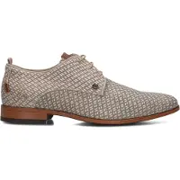 Rehab Heren Geklede Schoenen Greg Braid - Beige - Maat 47