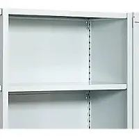 MANORGA Epsilon Office Modulair schappensysteem Gelakt staal 1,000 x 2,000 mm Grijs