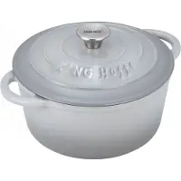 King Hoff Geëmailleerde gietijzeren pan 24cm KINGHOFF KH-1521
