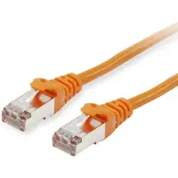 Equip 615574, Patchkabel Cat6, S/FTP, 2xRJ45, 30.00 meter, oranje, LSZH, verpakt in een polybag