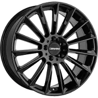CARMANI velg, 17 inch, 10,5 inch breed x 21 inch diameter, ET40, 5x112 boutgaten, zwart, model CA1710521H340B, compatibel met Audi A8