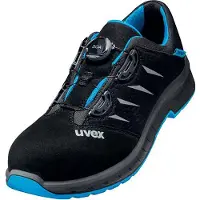 Uvex 6938 6938246 Lage veiligheidsschoenen S1P Schoenmaat (EU): 46 Zwart/blauw 1 paar