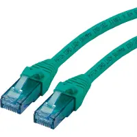Roline Netwerkkabel | Cat6a U/UTP | 15 meter (100% koper, LSZH, Groen)