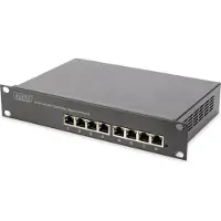 Digitus Professional DN-95317 Ongeregeld Switch - 8 x 10-100-1000 (PoE) - Wandmontage