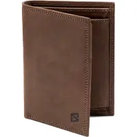 SERASAR Lederen Herenportemonnee [Vintage] - Bruin - Met RFID-Bescherming