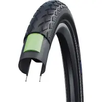 Schwalbe , band, Marathon Greenguard, spijkerband, prestaties, 24x1,75 (47-507), zwart, Endurance-compound, 67EPI, gewicht: 800 gram, Hs420, (artikelnummer: 11100149)