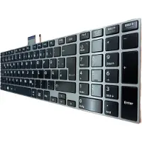 T-ProTek Duits toetsenbord, compatibel met de Toshiba Satellite L850-1V1