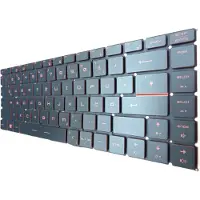 T-ProTek Duits toetsenbord, compatibel met de MSI GS65 Stealth 8SD-245PT