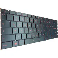 T-ProTek Duits toetsenbord, compatibel met de MSI GF63 8RC-052NL