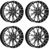 DOTZ 4 velgen, merk , model Fuji, kleur donker, afmetingen 8.0Jx20, steek 5x112, geschikt voor Audi A3, A4, A5, A6, A7, Q2, Q3, Q4, Q5, TT