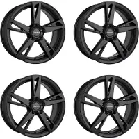 CARMANI 4 velgen, 16 inch, model Anton, 7,5x17 inch, ET35, 5x112 steekmaat, geschikt voor SWM en Mercedes modellen: 190, A-klasse, B-klasse, C-coupé, C-klasse, CL, CLA, CLK