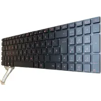 T-ProTek Duits toetsenbord met verlichting, compatibel met de ASUS VivoBook Pro N752VX-GC116T