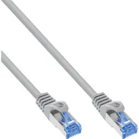 InLine SFTP CAT6a flexibele netwerkkabel | TPE LSZH | grijs | 50 meter