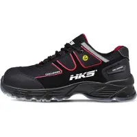 HKS Selection Werkschoen K2 CA Laag S3 | Zwart/Rood | Maat 41 - 00.162.051.41