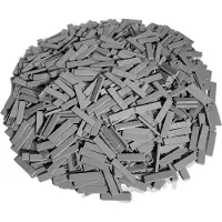 LEGO 1x4 tegel, lichtgrijs - 2431, NIEUW! Aantal: 50x