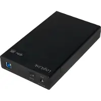 Logilink UA0276 (3.5"), Harddisk behuizing, Zwart