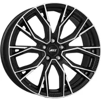 Aez Litá velgen, merk , model Toronto, kleur donker, afmetingen 8x20 inch, steek 5x112, et-waarde 46, uitvoering: zwart/gepolijst