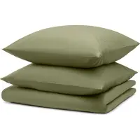 Blumtal Dekbedovertrek met Kussensloop - Anti-Allergisch - Tegen huisstofmijt - 220 x 220 cm - 2 Kussenslopen 40 x 70 cm - Donkerrood