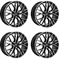 CARMANI 4 velgen, model 20 Ludwig, 6.5x16 inch, ET44, 5x112 boutgaten, geschikt voor Ford Galaxy, Transit/Tourneo