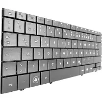 T-ProTek DUITSE - Toetsenbord / zwart voor HP Compaq Mini 1015TU