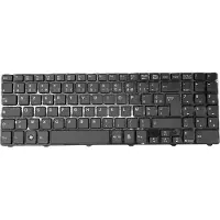 T-ProTek Italiaanse zwarte toetsenbordplaat, compatibel met MSI CR640 H36X