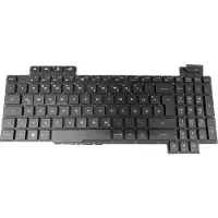 T-ProTek Duits toetsenbord met verlichting, compatibel met de ASUS ROG Strix GL703VD-GC064T