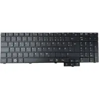 T-ProTek Schwarz - Compatibel met Duitse toetsenbordindeling voor Samsung X520-AA01DE, X520-JB02DE
