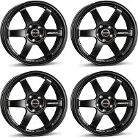 BORBET 4 velgen, model DB8GT2, 8.5x19 inch, ET35, 5x120 steek, geschikt voor Mini Cooper S Countryman. Alufelgen