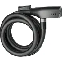 Axa Kabelslot Resolute - Zwart - Lengte 180cm Ø12mm