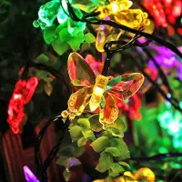Salcar tuinfakkel, 5 meter, LED zonne-energie, lichtketting voor binnen en buiten, zonne-energie.Tuinfakkels LED, zonne-energie, geschikt voor tuinfeesten en decoratie