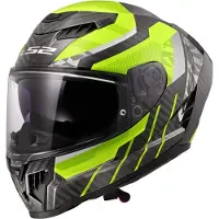 LS2 LS2FF807DragonTraxH-VisGeelIntegraalhelm Maat 2XL