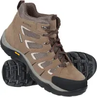 Mountain Warehouse Heren Field Extreme Suede Breed Wandelschoenen (Bruin)
